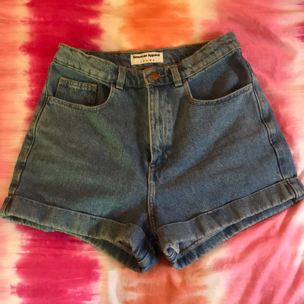 High Rise Denim Shorts!